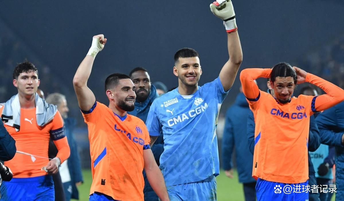 马赛主力前锋连续进球，展现火热状态